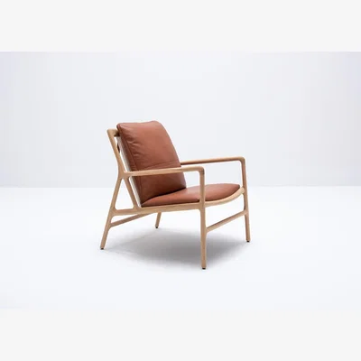 Heal's Gazzda Dedo Easy Chair Dakar Leather Whisky 2732