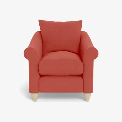 Heal's Heal's Devon Armchair Linen Grenadine Natural Feet