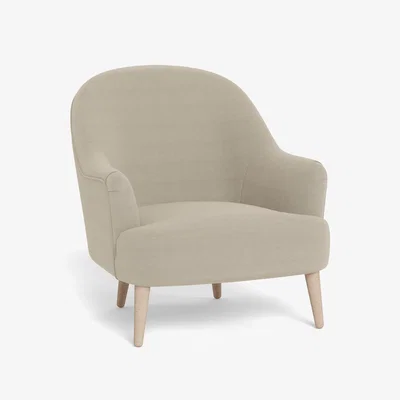 Heal's Heal's Elgin Chair Linen Hessian Natural Feet - Heal's UK Furniture