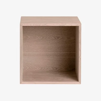 Heal's Muuto Stacked Storage System Module in Oak Medium Backboard