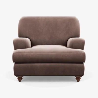 Heal's Heal's Hampstead Armchair Tejo Teal Stained Oak Feet - Heal's UK Furniture