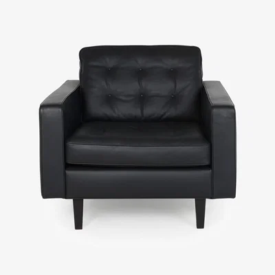 Heal's Heal's Hepburn Armchair Nobilis Velvet Mustard Walnut Feet - Heal's UK Furniture