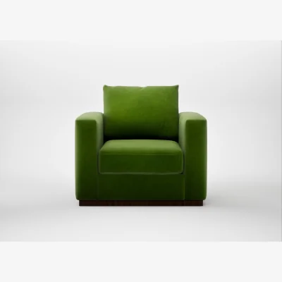 Heal's Heal's Trento Armchair Smart Luxe Velvet Grass