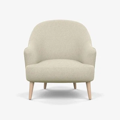 Heal's Heal's Elgin Chair Cotton Grain Natural Feet