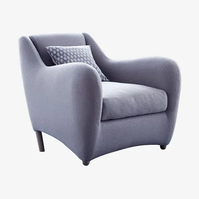 Heal's Scp Balzac Armchair Bute Melrose Marble - Heal's UK Furniture