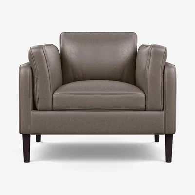 Heal's Heal's Sonno Armchair Nobilis Velvet Neptune Black Feet