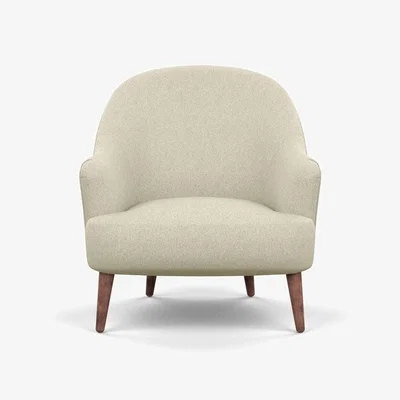 Heal's Heal's Elgin Chair Cotton Grain Chestnut Stain Feet