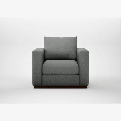 Heal's Heal's Trento Armchair Boucle Steel