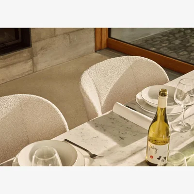 Heal's Vitra Mikado Armchair Nubia Ivory Natural Oak Legs