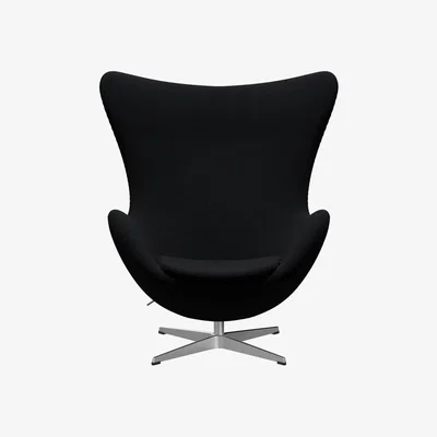 Heal's Fritz Hansen Egg Chair Christianshavn Black Uni 1175
