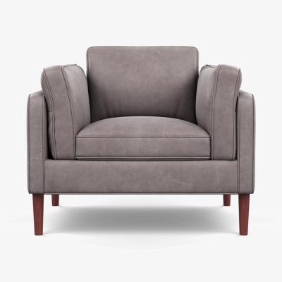 Heal's Heal's Sonno Armchair Nobilis Velvet Leaf Walnut Feet - Heal's UK Furniture