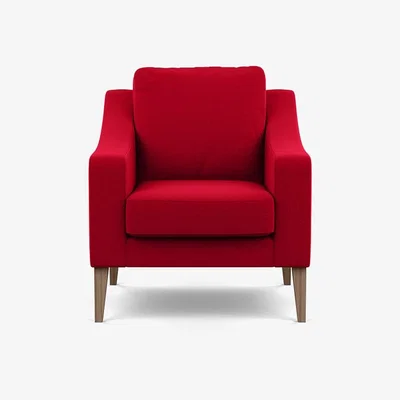 Heal's Heal's Eton 2 Seater Sofa Smart Luxe Velvet Grass Black Feet - Heal's UK Furniture