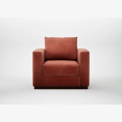 Heal's Heal's Trento Armchair Smart Luxe Velvet Tawny
