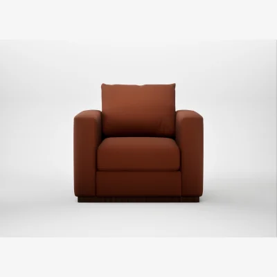 Heal's Heal's Trento Armchair Smart Cotton Linen Rust
