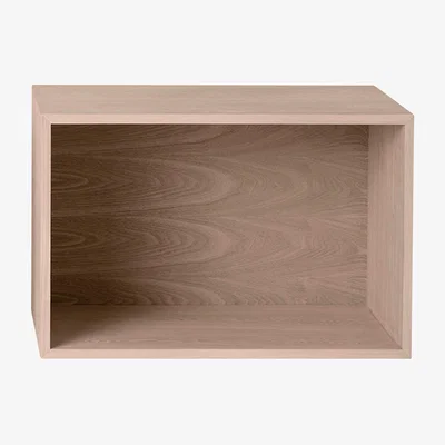 Heal's Muuto Stacked Storage System Module in Oak Large Backboard