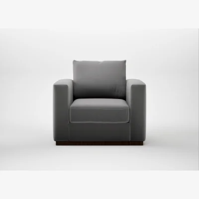 Heal's Heal's Trento Armchair Smart Velvet Mercury
