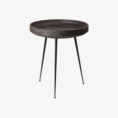 Heal's Mater Bowl Table Medium Coffee Waste Black