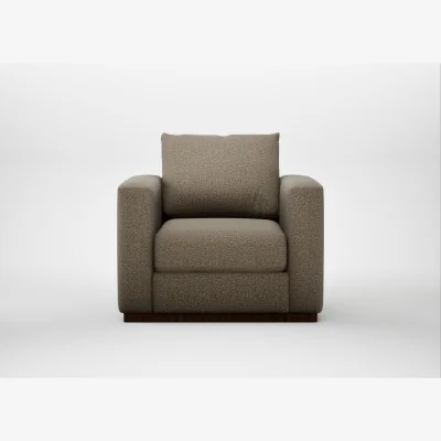 Heal's Heal's Trento Armchair Boucle Velvet Rocky