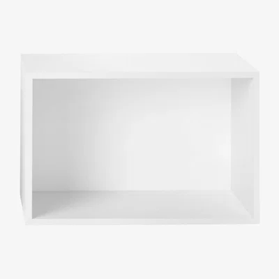 Heal's Muuto Stacked Storage System Module in White Large Backboard