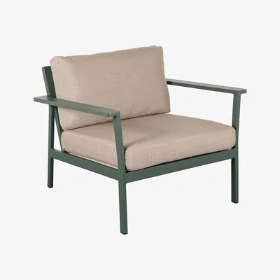 Heal's Case Eos Sofa Armchair in Green