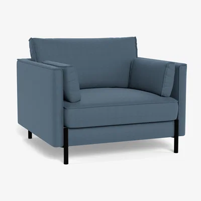 Heal's Heal's Tortona Armchair Capelo Linen-Cotton Mineral