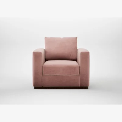 Heal's Heal's Trento Armchair Smart Luxe Velvet Dusky Pink