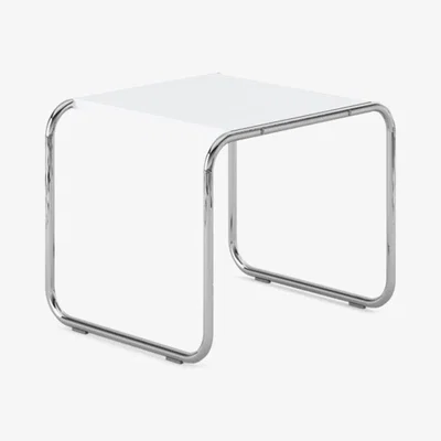 Heal's Knoll Laccio Low Table Square in White Laminate