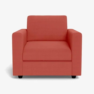 Heal's Heal's Nimbus II Armchair Linen Grenadine Black Feet