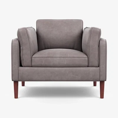 Heal's Heal's Sonno Armchair Heritage Leather Camel 2015 Natural Feet - Heal's UK Furniture