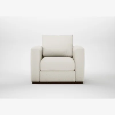 Heal's Heal's Trento Armchair Chunky Boucle Ecru