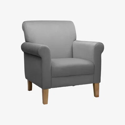 Homebase Carlotta Armchair - Grey
