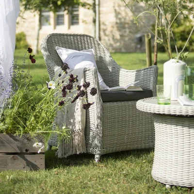 IO Living Bramblecrest Monterey Armchair – Dove Grey