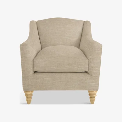 John Lewis Croft Collection Melrose Armchair, Light Leg, Hope Caramel