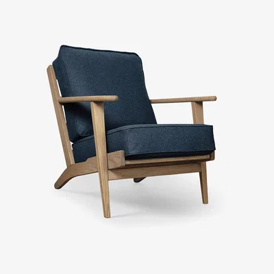 John Lewis Swoon Karla Armchair, Light Leg