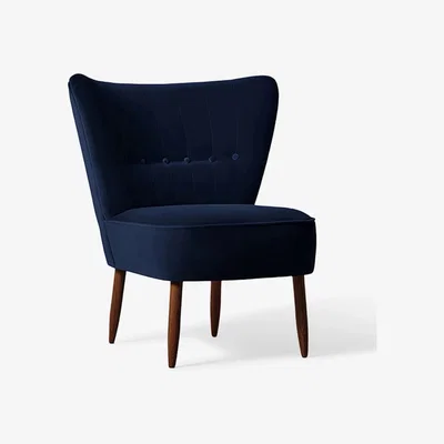 John Lewis Swoon Fitz Chair, Dark Leg
