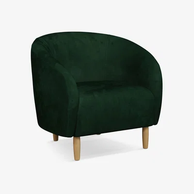 John Lewis ANYDAY John Lewis & Partners Scoop Armchair, Light Leg