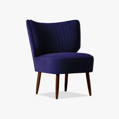 John Lewis Swoon Duke Chair, Dark Leg