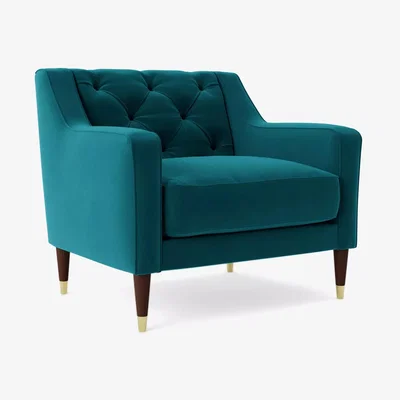 John Lewis Swoon Pritchard Armchair, Dark Leg