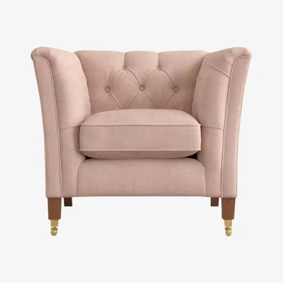 John Lewis Laura Ashley Chatsworth Armchair, Teak Leg