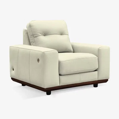 John Lewis G Plan Vintage The Seventy One with USB Charging Port Leather Armchair
