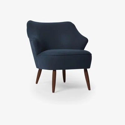 John Lewis Swoon Elysse Chair, Dark Leg