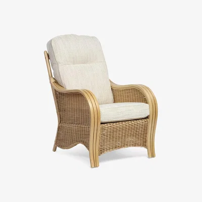 John Lewis Desser Turin Rattan Lounge Chair, Natural