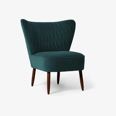 John Lewis Swoon Quin Chair, Dark Leg