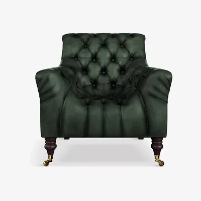 John Lewis Tetrad Skittle Leather Armchair