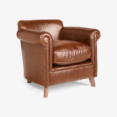 John Lewis John Lewis Regent Leather Armchair