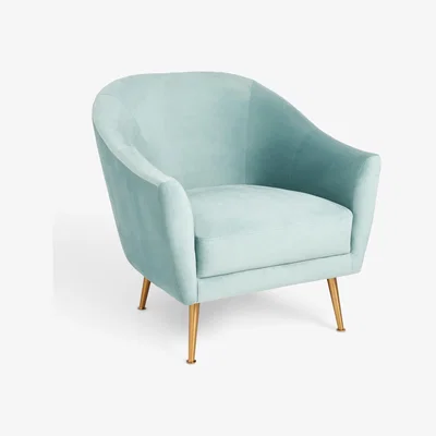 John Lewis John Lewis Ellipse Armchair, Gold Leg