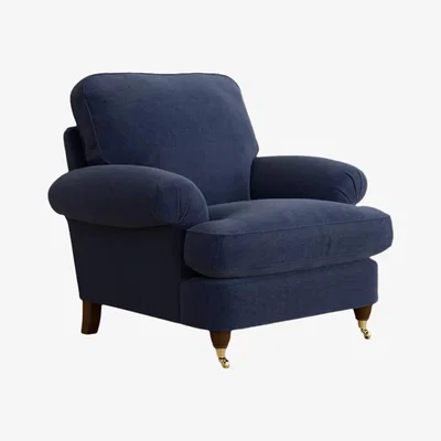 John Lewis Laura Ashley Beaumaris Armchair, Teak Leg