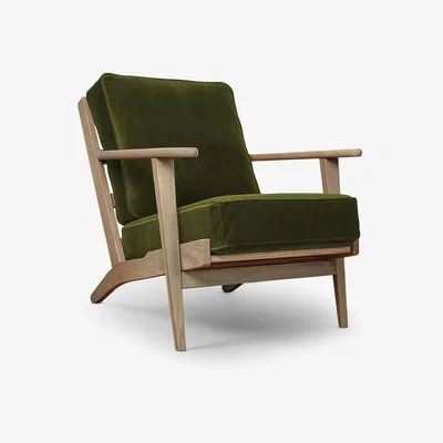 John Lewis Swoon Karla Armchair, Light Leg