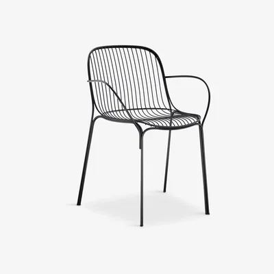 John Lewis Kartell Hiray Indoor/Outdoor Armchair, Black