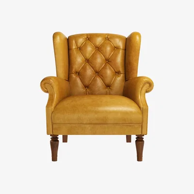 John Lewis John Lewis Claverdon II Leather Armchair, Dark Leg